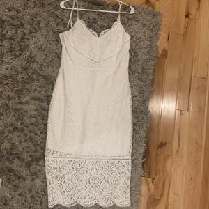 Express size small white dress